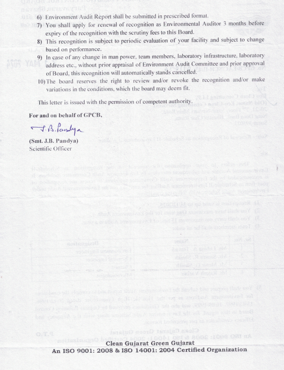 Accreditation Certificate